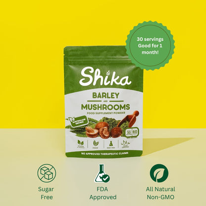 SHIKA BARLEY & MUSHROOMS