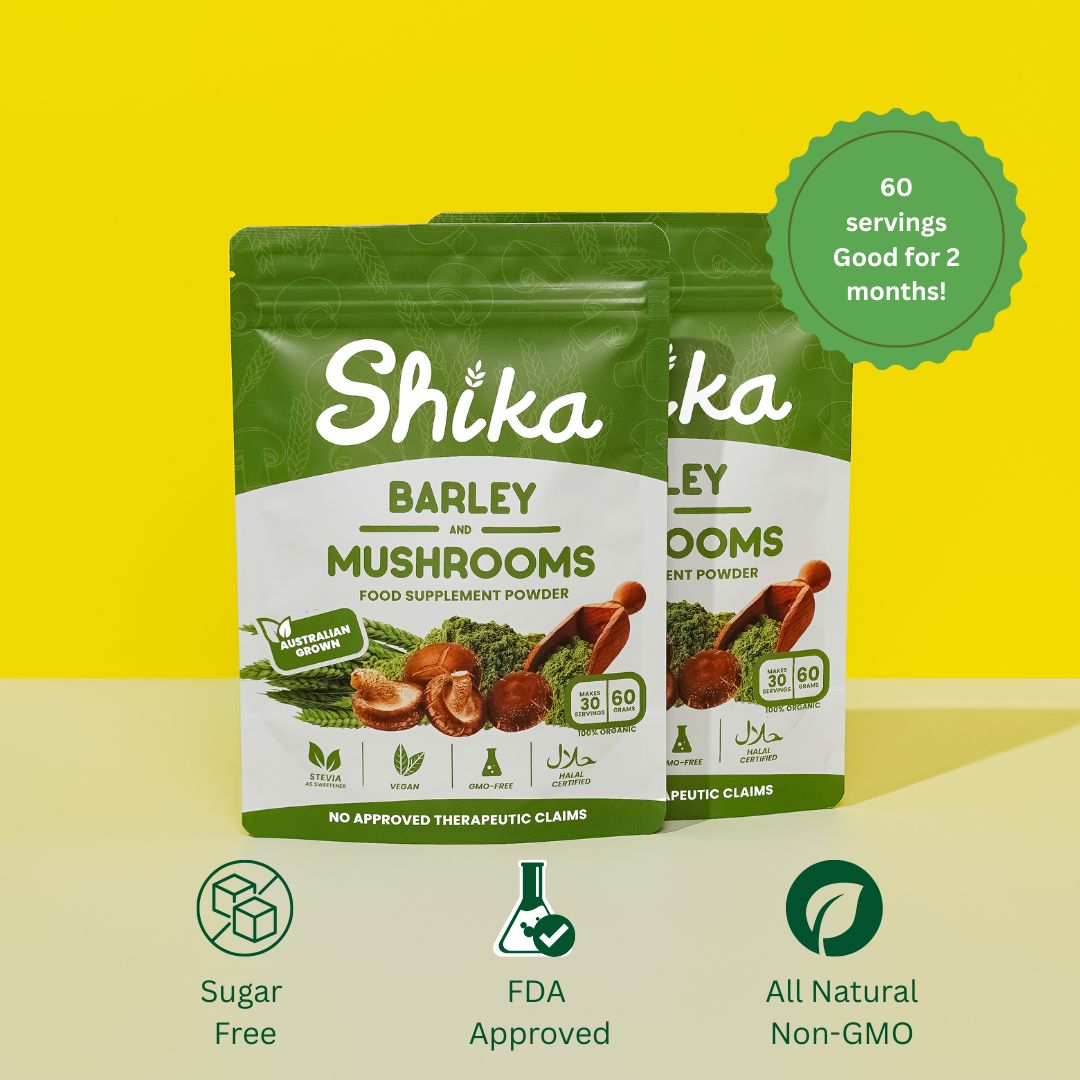 SHIKA BARLEY & MUSHROOMS