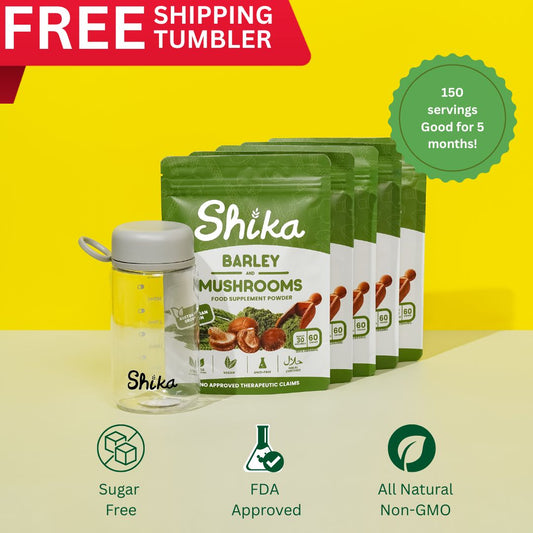 SHIKA BARLEY & MUSHROOMS 5-PACK