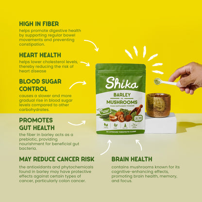 SHIKA BARLEY & MUSHROOMS 5-PACK